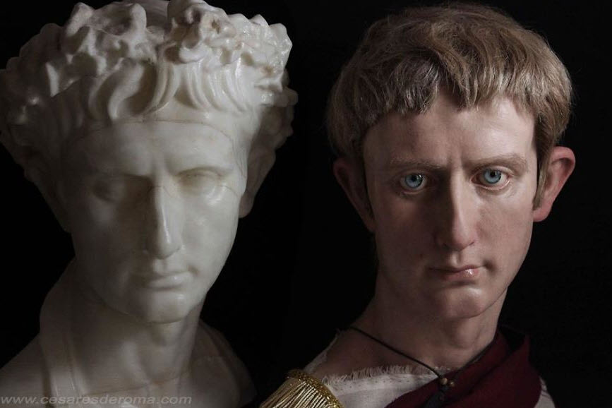 ساخت واقعی مجسمه‌های فرمانرویان جاه طلب رومی