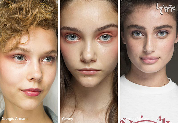 مدلهای آرایش صورت برای بهار 2019
