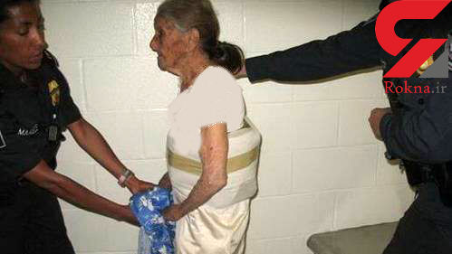 تصویر عجیب از پیرزن ۹۴ ساله که قاچاقچی ماری جوانا بود