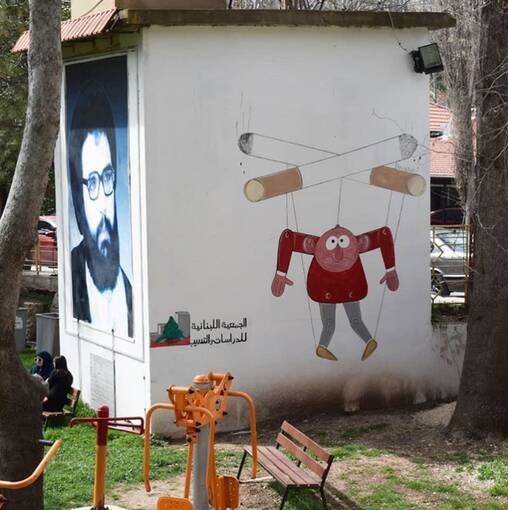 بدل جناب خان در لبنان +عکس