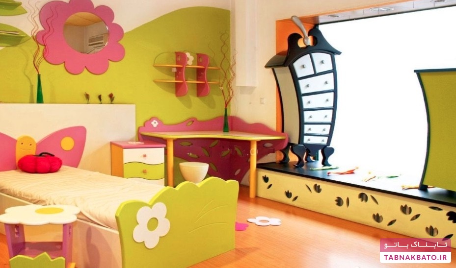 چگونه فضای اتاق کودک را شاد کنیم؟