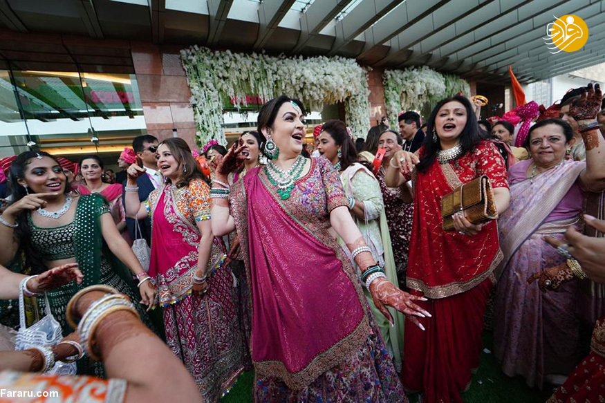 جشن عروسی فرزند ثروتمندترین مرد آسیا +عکس