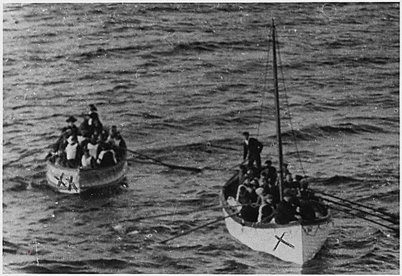 مسافران حقیقی کشتی تایتانیک +عکس