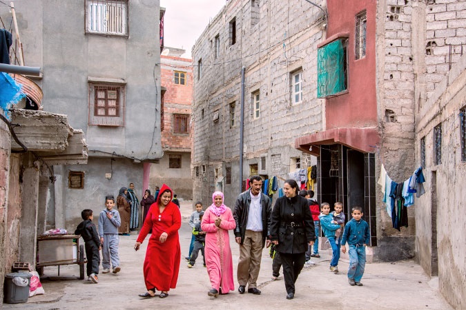 ابتکار زنان مراکشی برای مبارزه با آزار خیابانی