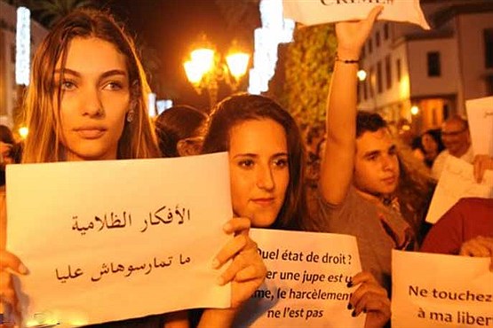 ابتکار زنان مراکشی برای مبارزه با آزار خیابانی