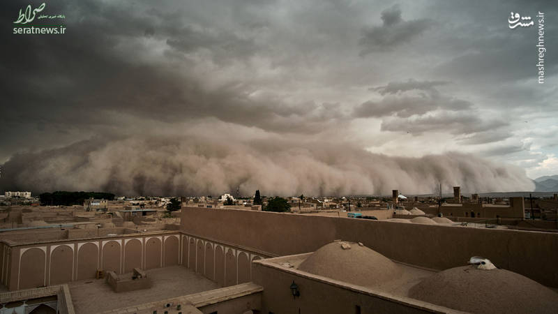 عکس دیدنی عکاس رویترز از «طوفان یزد»