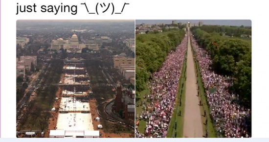 مقایسه مراسم تحلیف ترامپ و عروسی پرنس هری +عکس
