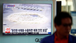 کره شمالی در حال تخریب یک سایت آزمایش موشکی خود