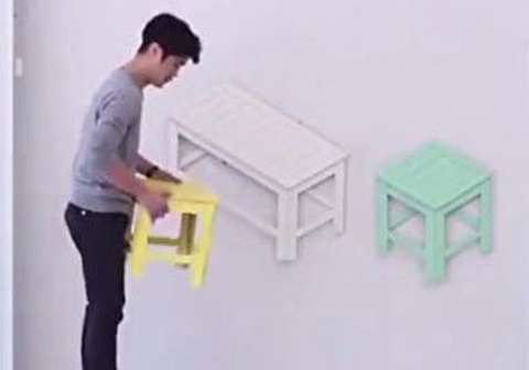 طراحی نیمکت‌های سه بعدی برای نشستن افراد!