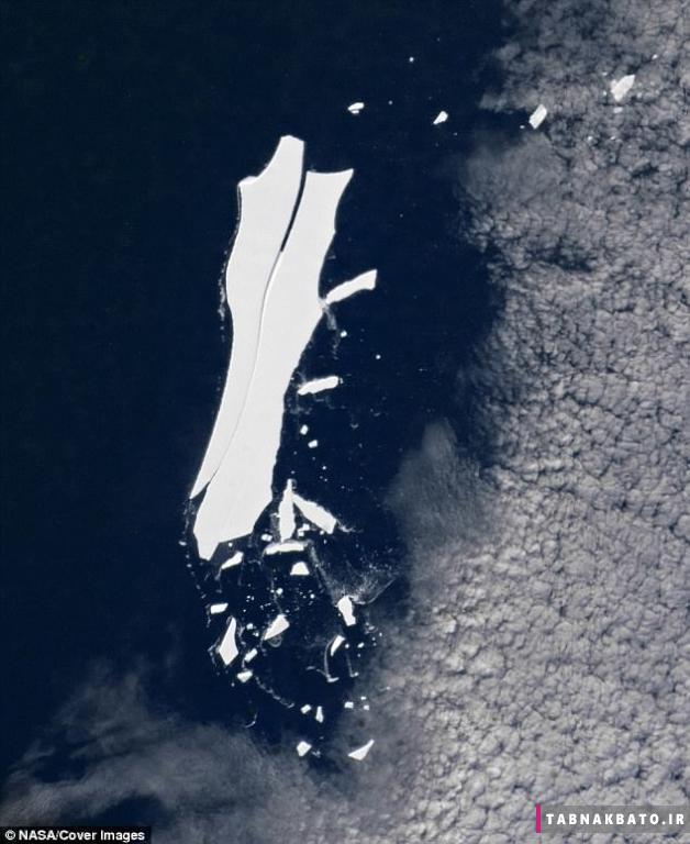 زمین بزرگترین کوه یخی را از دست داد