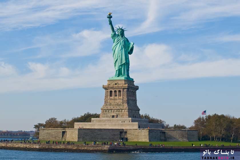 مجسّمه آزادیِ آمریکا از دیدِ شاهزاده
