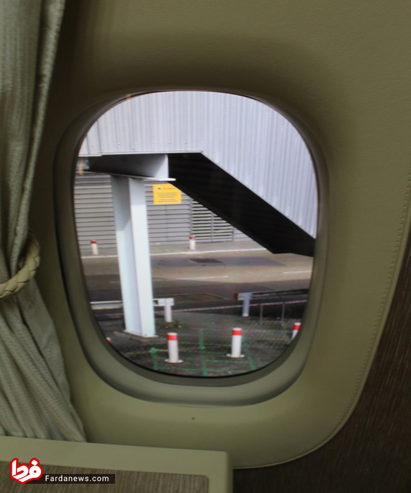 پنجره‌های شگفت انگیز هواپیمای جدید امارات+عکس