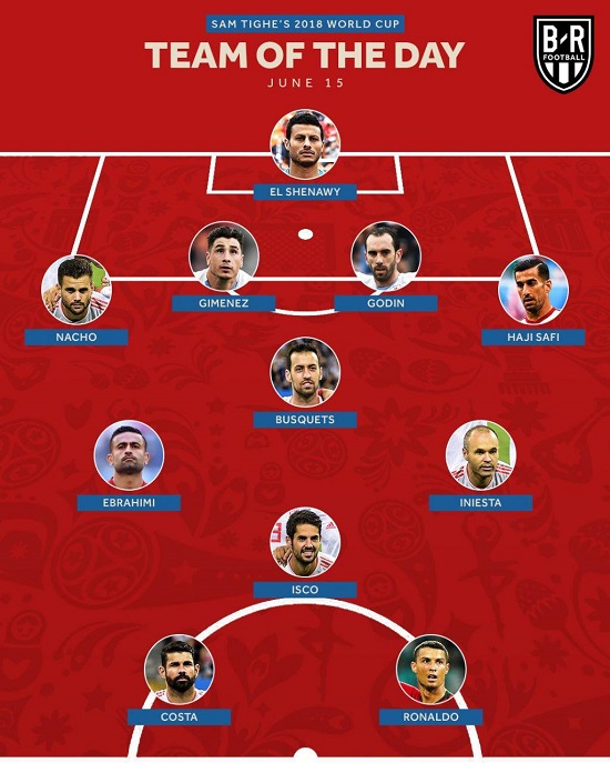 حاج‌صفی و ابراهیمی در تیم منتخب جام جهانی+عکس