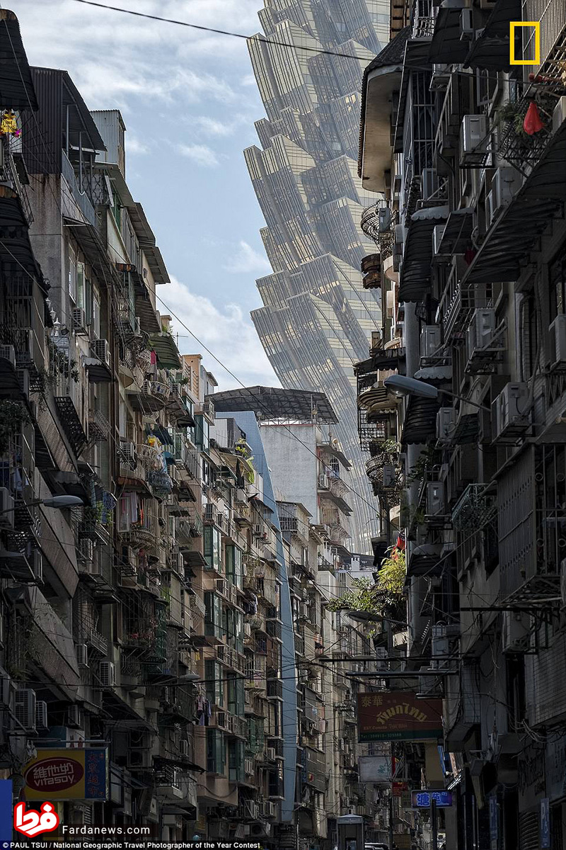 عکس جالب نشنال جئوگرافیک از خیابانی در چین