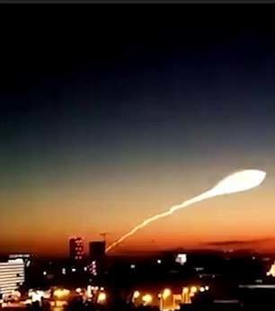 یک موشک روسی از آسمان مسابقات جام جهانی گذشت
