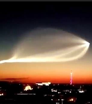 یک موشک روسی از آسمان مسابقات جام جهانی گذشت