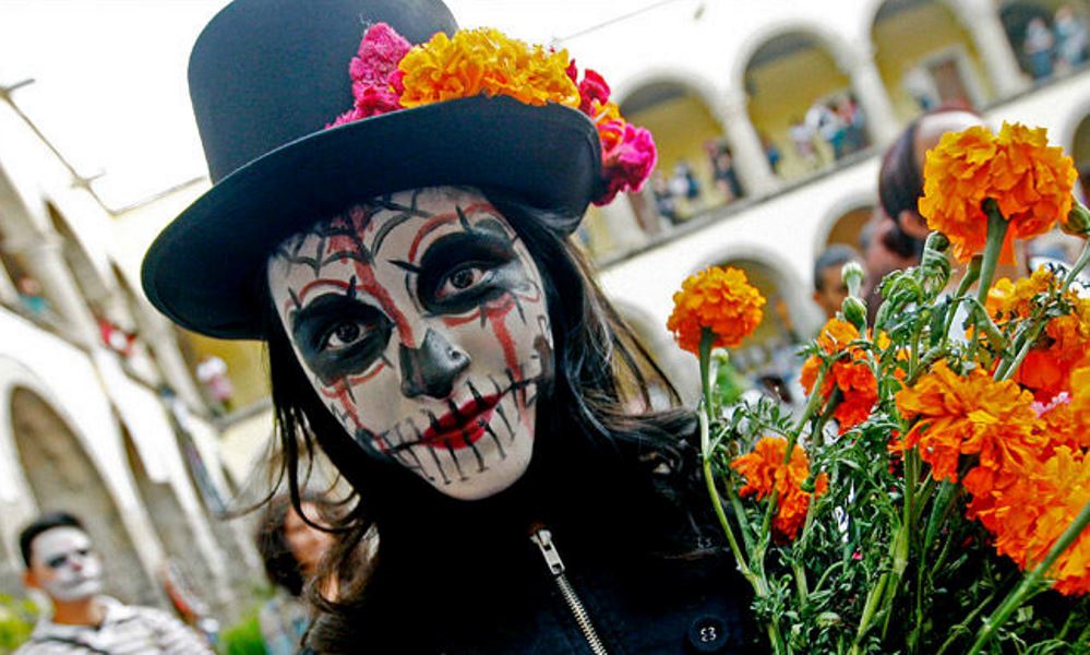 برگزاری «روز مردگان» در مسکو خبرساز شد +عکس