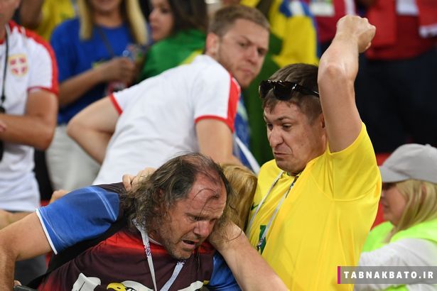 عکس های بدشانس ترین تماشاچی جام جهانی