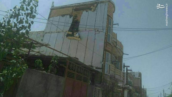 اولین تصاویر از خسارت زلزله در کرمانشاه +عکس