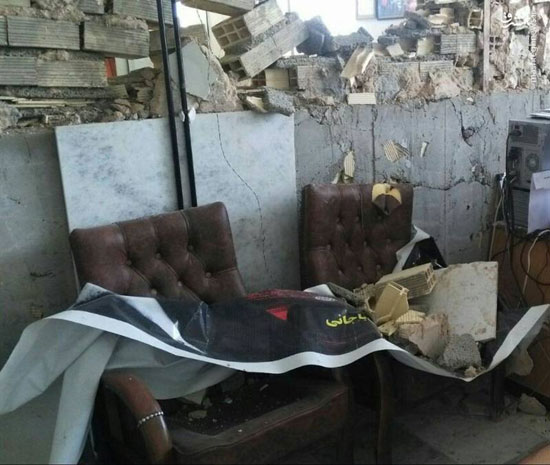 اولین تصاویر از خسارت زلزله در کرمانشاه +عکس