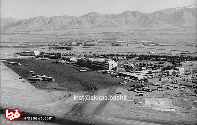 فرودگاه مهرآباد در سال ۱۳۴۲ +عکس