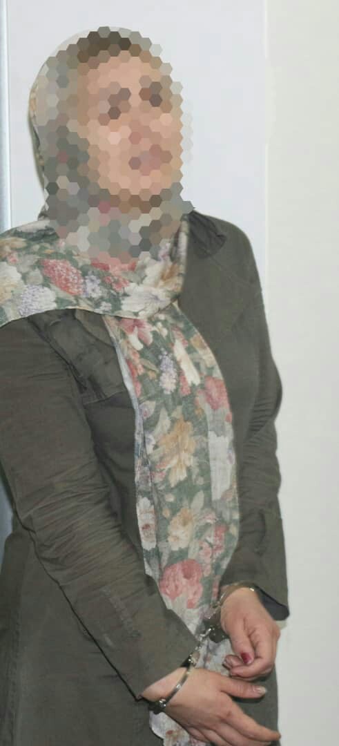 دستگیری سارق زن ۳۰ ساله در شمال تهران +عکس