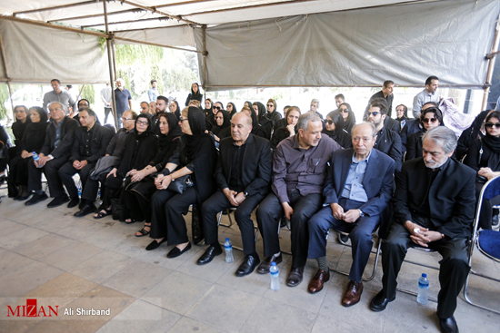 برگزاری مراسم تشییع «عزت‌الله انتظامی»+عکس