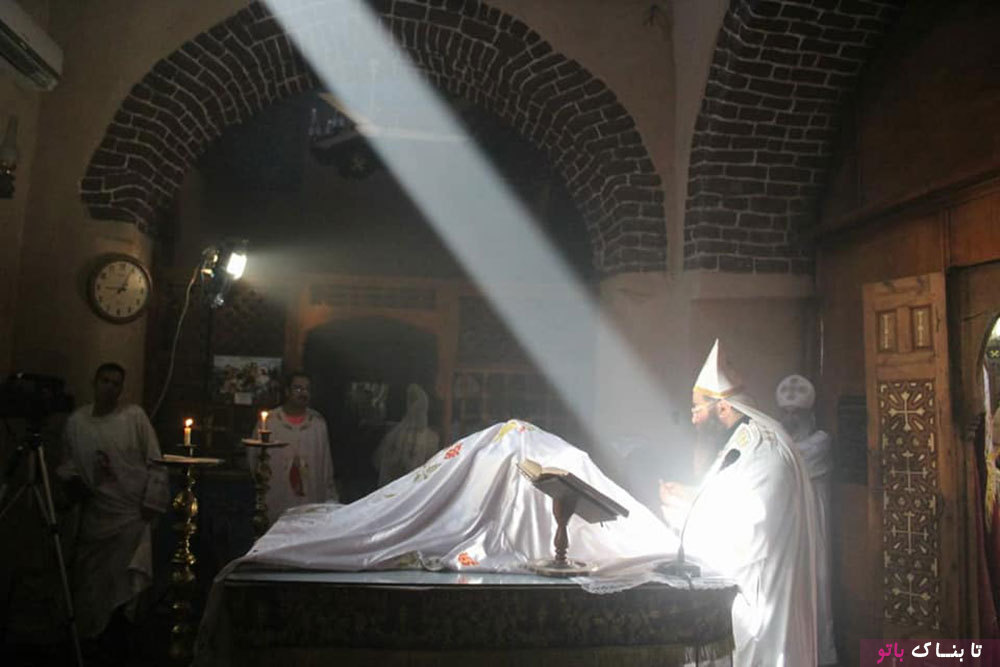 بحث درباره پدیده نجومی نادر در یک کلیسای مصری