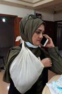 مجروح شدن خبرنگار العالم در نوار غزه +عکس