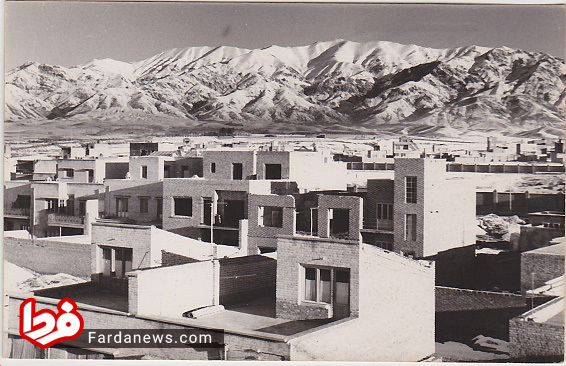 نمایی از ساختمان ها در تهران دوره پهلوی
