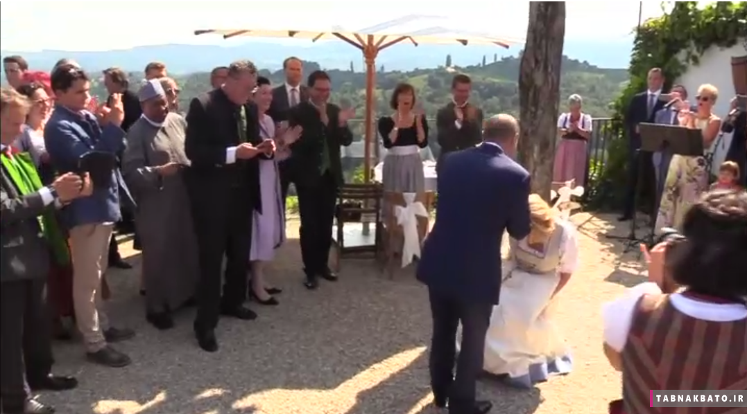 عکس عروسی اتریشی ها را خجالت زده کرد!