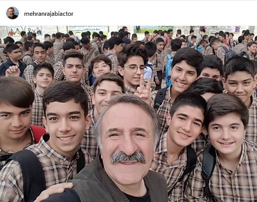 مهران رجبی اول مهر به مدرسه رفت+عکس