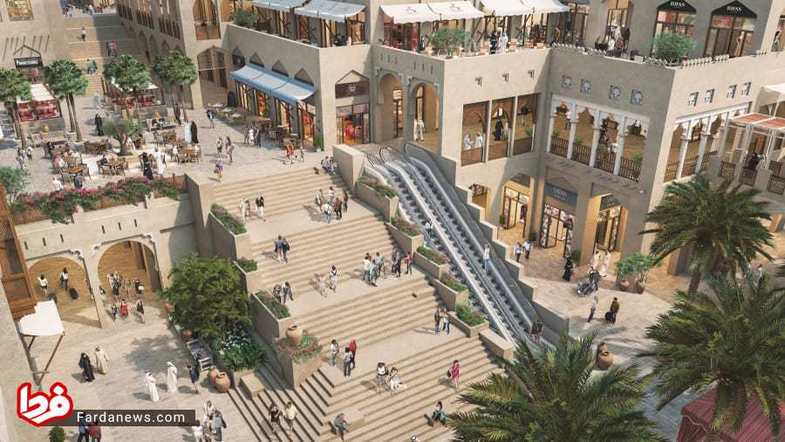 پروژه بزرگترین مرکز خرید در دبی + عکس