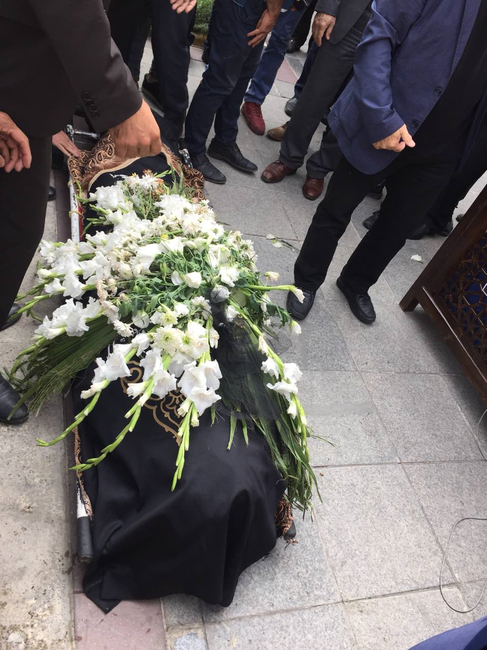مراسم تشییع جنازه بهرام شفیع