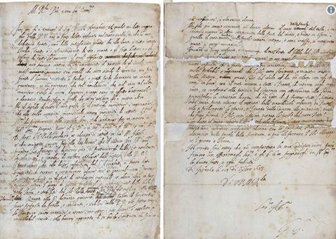 نامه ۴۰۰ ساله گالیله پیدا شد +عکس