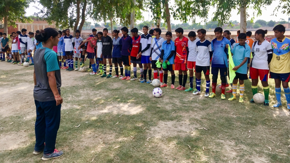 ​​روستایی در هند که قطب «فوتبال زنان» شد