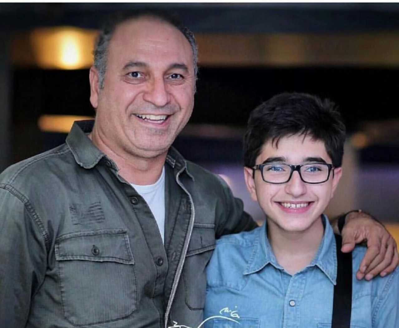 حمید فرخ نژاد و پسرش که جنجال به پا کرد +عکس
