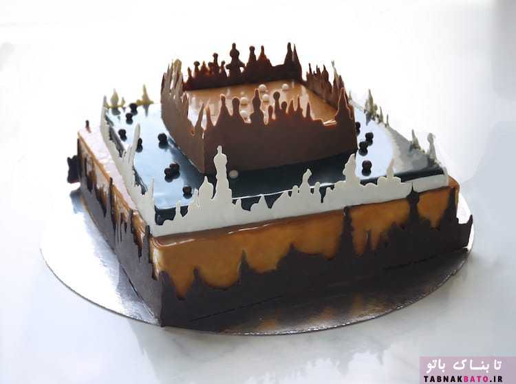 پانزده ایده هنری برای تزئیین کیک