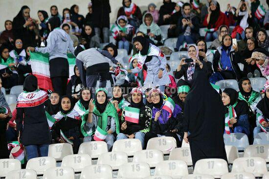 حضور تمام مردم ایران در ورزشگاه آزادی