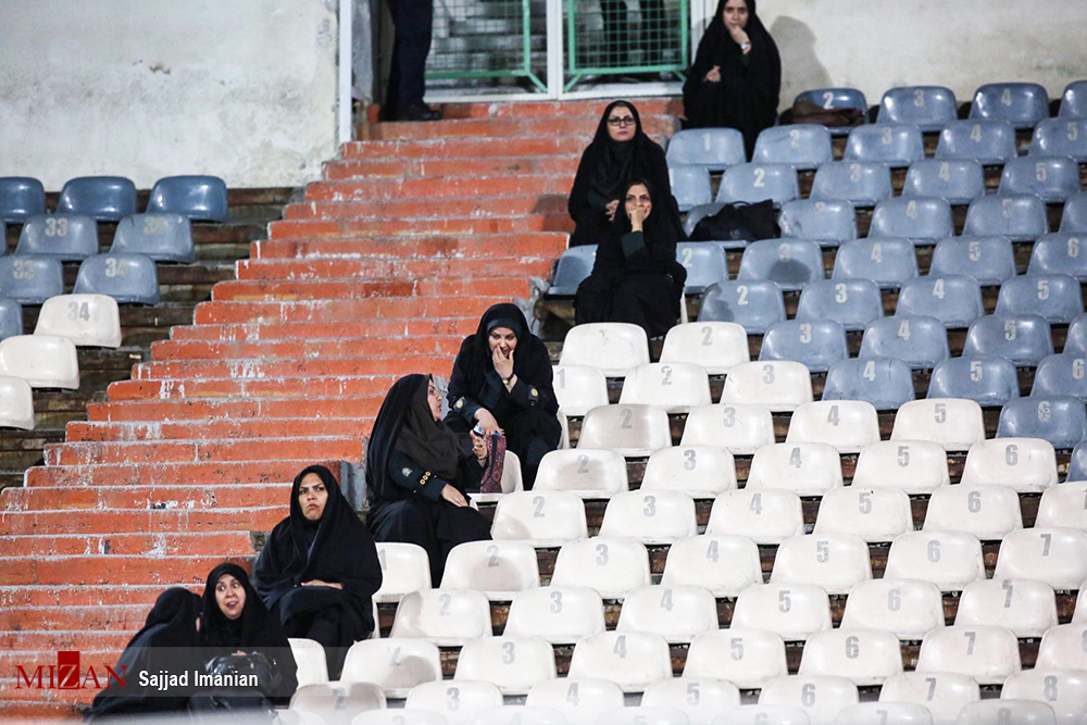 خانم های پلیس در ورزشگاه آزادی + عکس