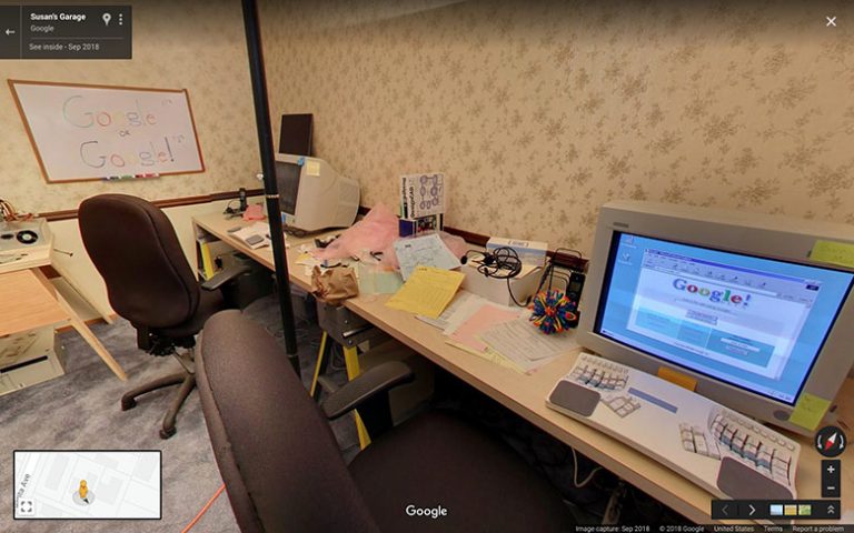 بازدید مجازی از نخستین دفتر کار گوگل