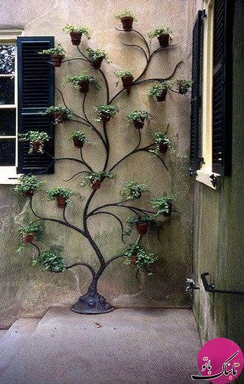 آویز درختی گلدان، زیبا و دیدنی