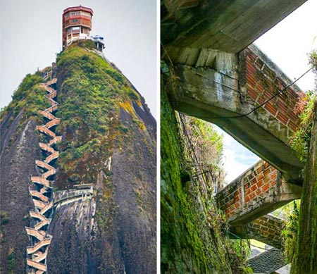 خطرناک ترین پله ها در نقاط مختلف از دنیا