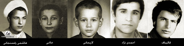 عکسی جالب از احمدی‌نژاد، قالیباف و لاریجانی