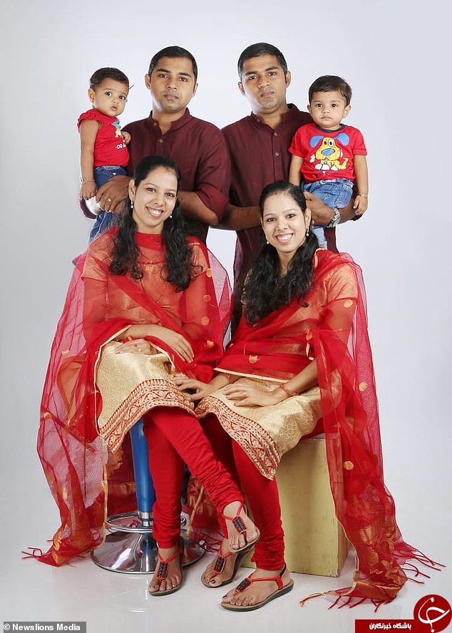 ازدواج جالب دوقلوهای همسان هندی