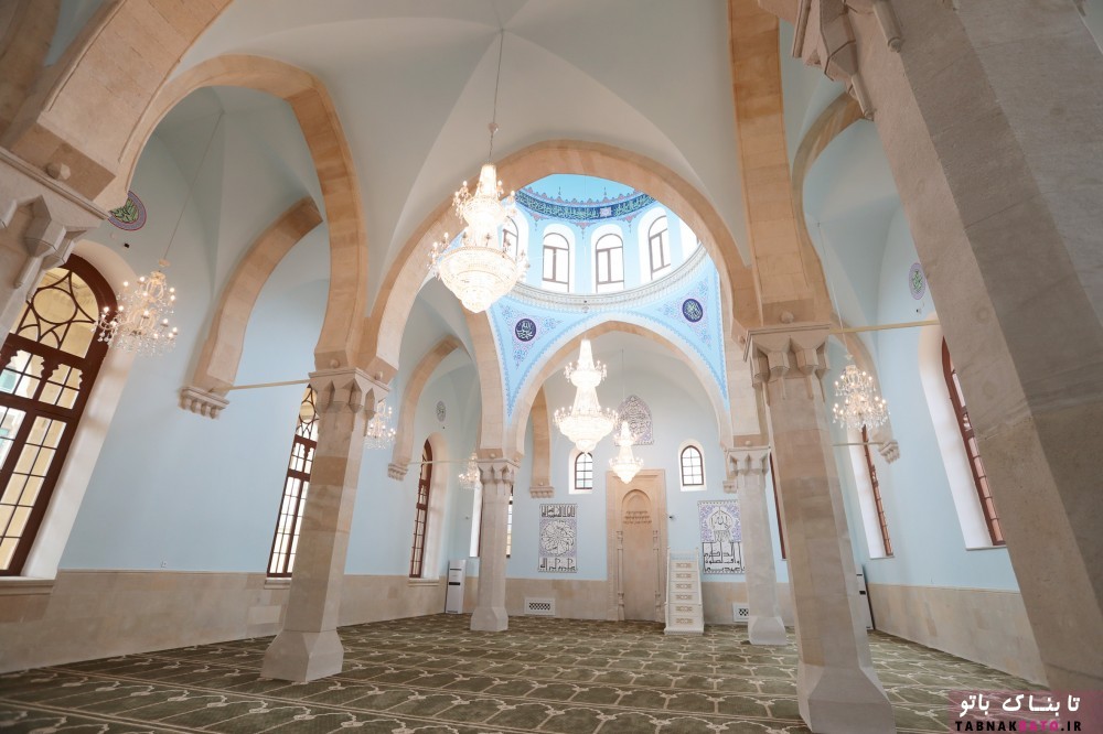 «مهربان علیوا» در بازگشایی یک مسجد قدیمی در باکو