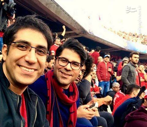 حامد همایون در استادیوم آزادی +عکس