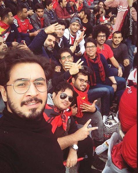 حامد همایون در استادیوم آزادی +عکس