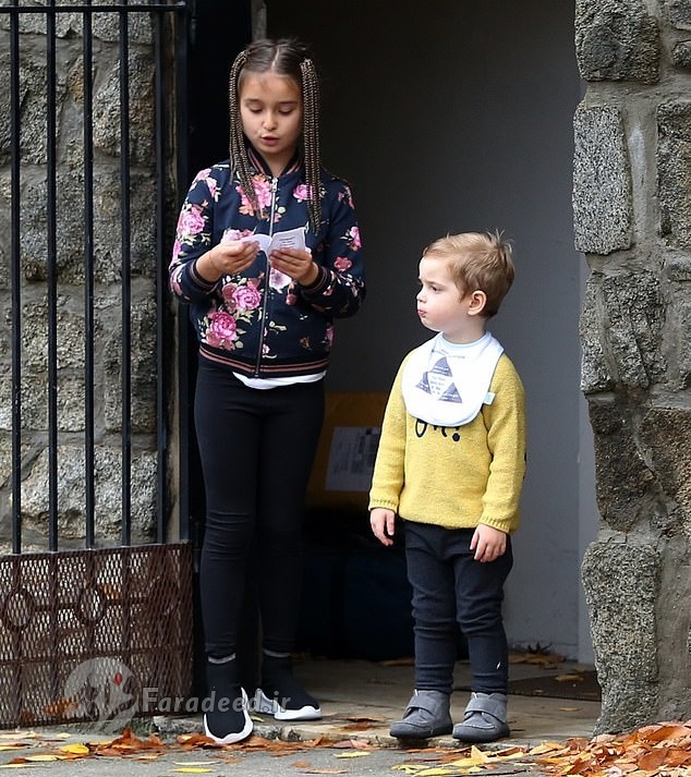 ایوانکا ترامپ و فرزندانش با لباس‌های لاکچری +تصاویر