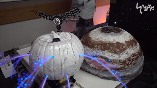وقتی مهندسان ناسا، کدوی هالووین درست می کنند!